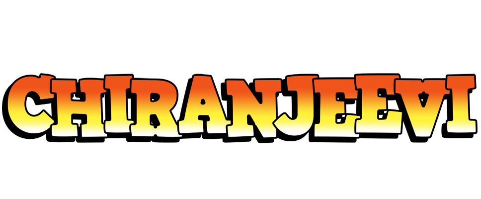 Chiranjeevi sunset logo