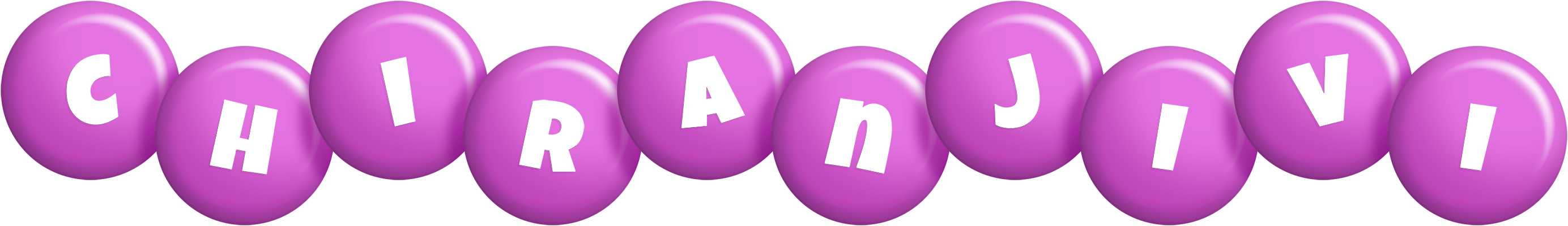 Chiranjivi candy-purple logo