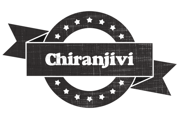 Chiranjivi grunge logo