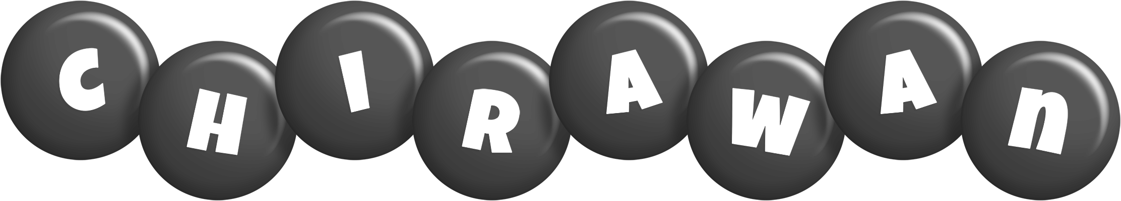 Chirawan candy-black logo