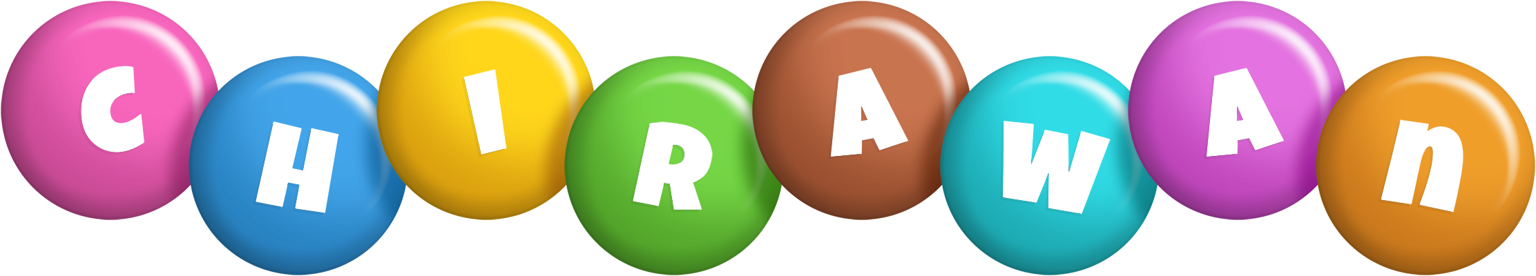 Chirawan candy logo