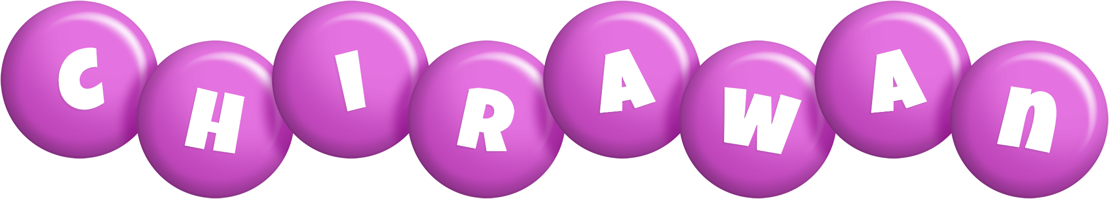 Chirawan candy-purple logo