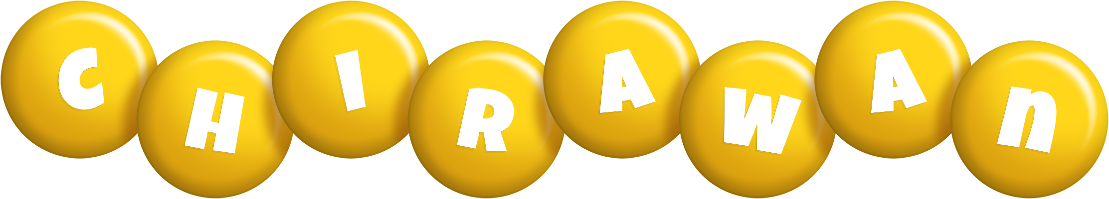 Chirawan candy-yellow logo