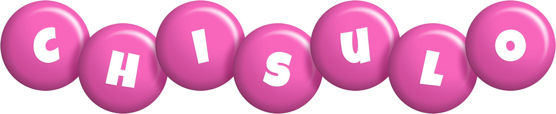 Chisulo candy-pink logo