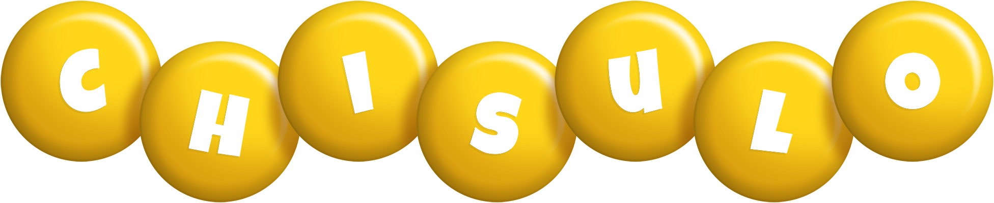 Chisulo candy-yellow logo