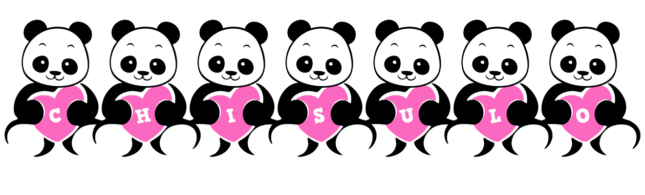 Chisulo love-panda logo