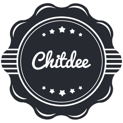 Chitdee badge logo