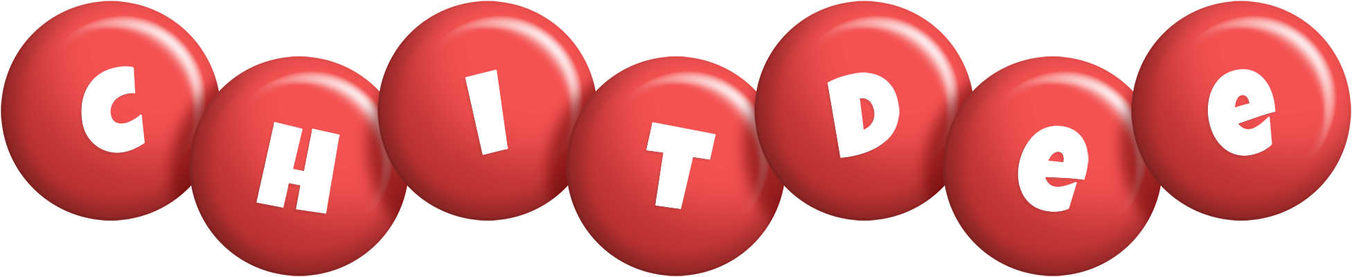 Chitdee candy-red logo