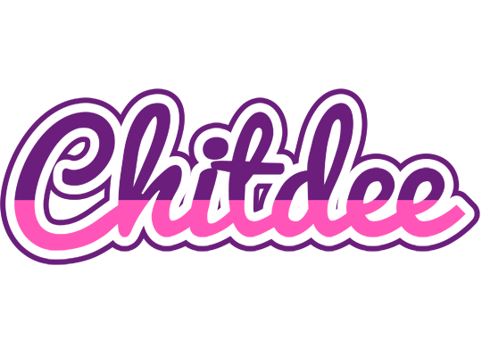 Chitdee cheerful logo