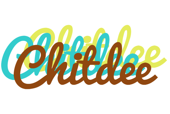 Chitdee cupcake logo