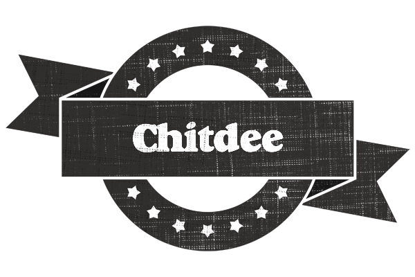 Chitdee grunge logo