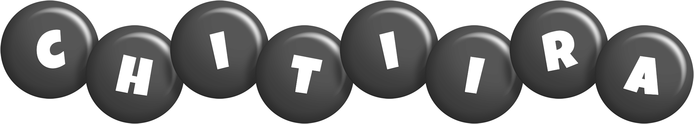 Chitiira candy-black logo