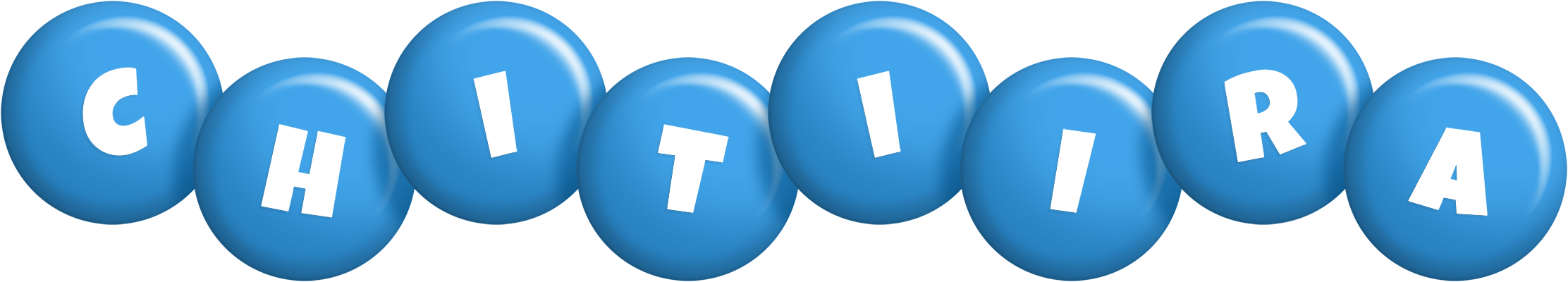 Chitiira candy-blue logo