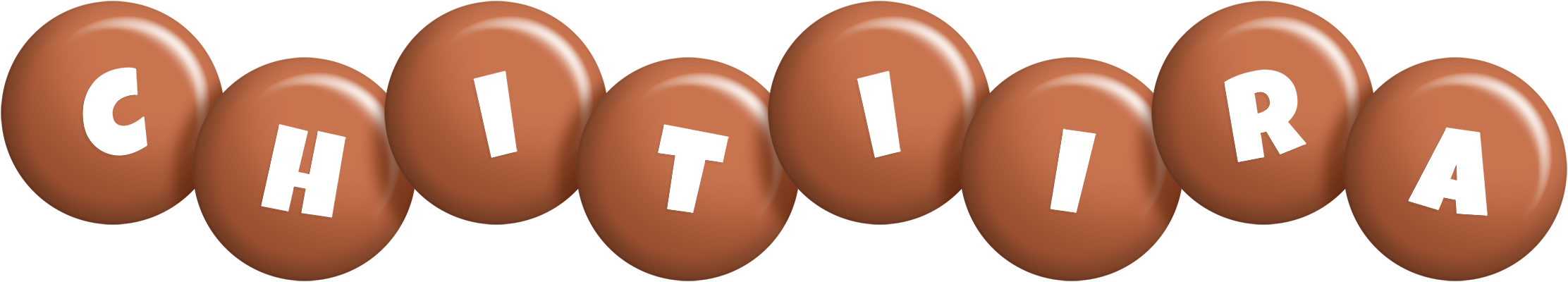 Chitiira candy-brown logo