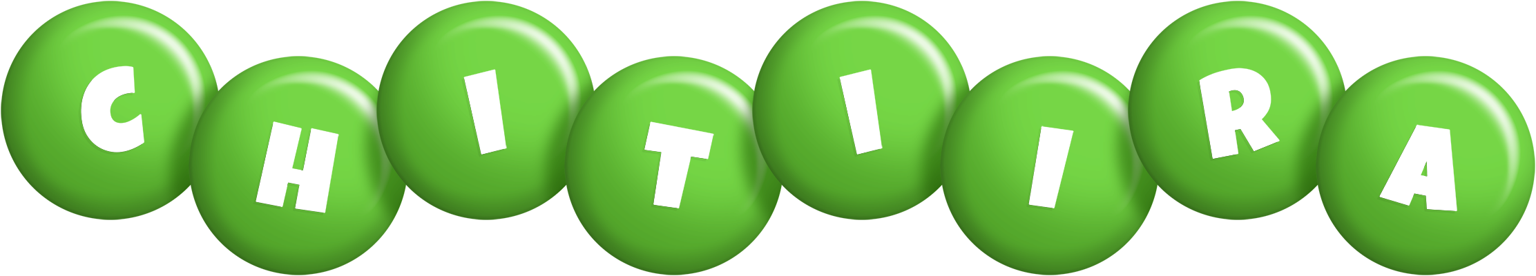 Chitiira candy-green logo