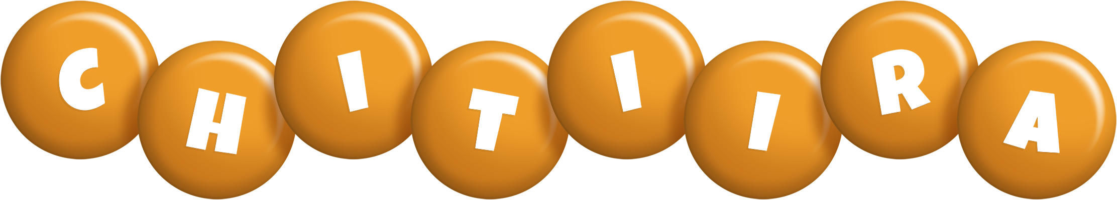 Chitiira candy-orange logo