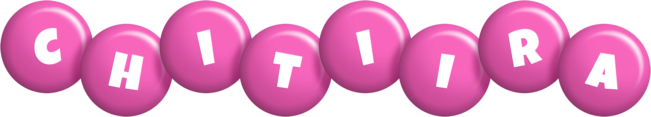 Chitiira candy-pink logo