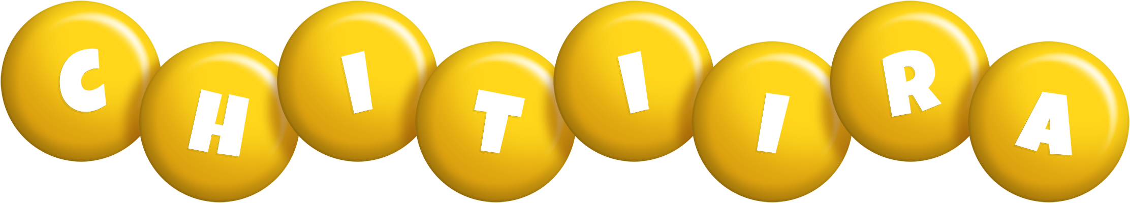 Chitiira candy-yellow logo