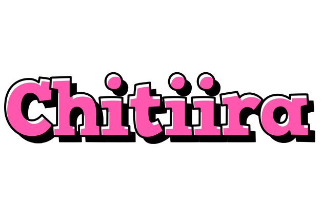 Chitiira girlish logo