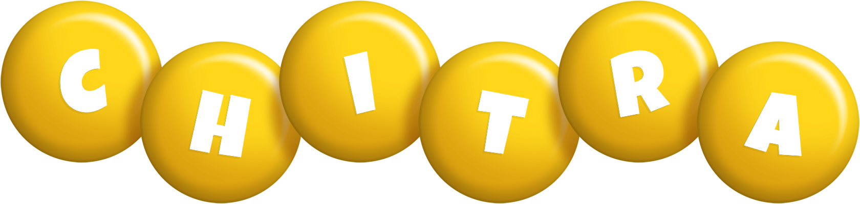Chitra candy-yellow logo
