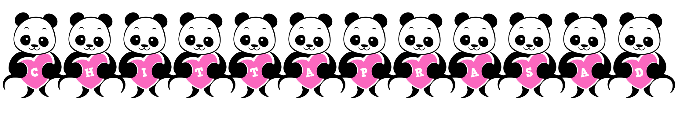 Chittaprasad love-panda logo