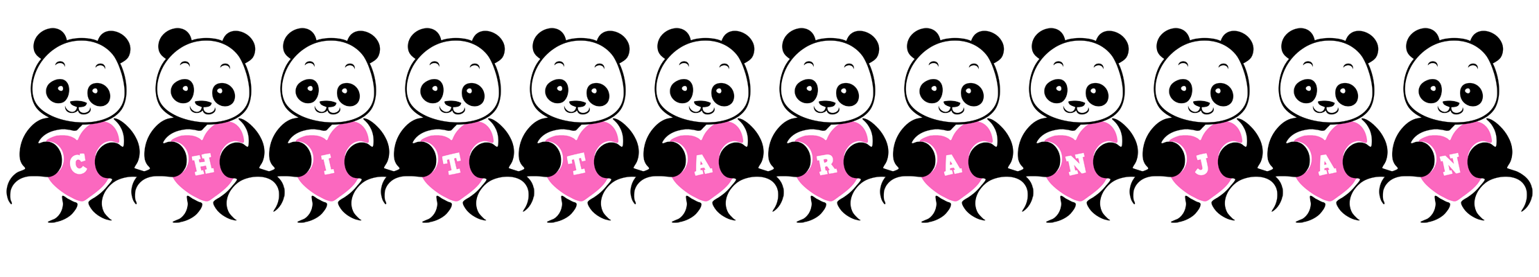 Chittaranjan love-panda logo
