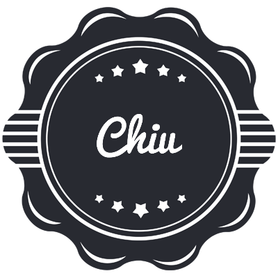 Chiu badge logo