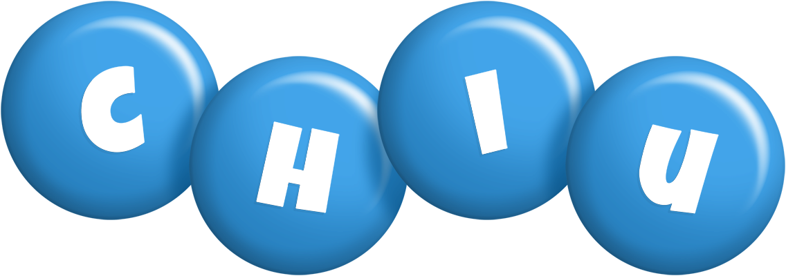 Chiu candy-blue logo