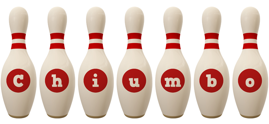 Chiumbo bowling-pin logo