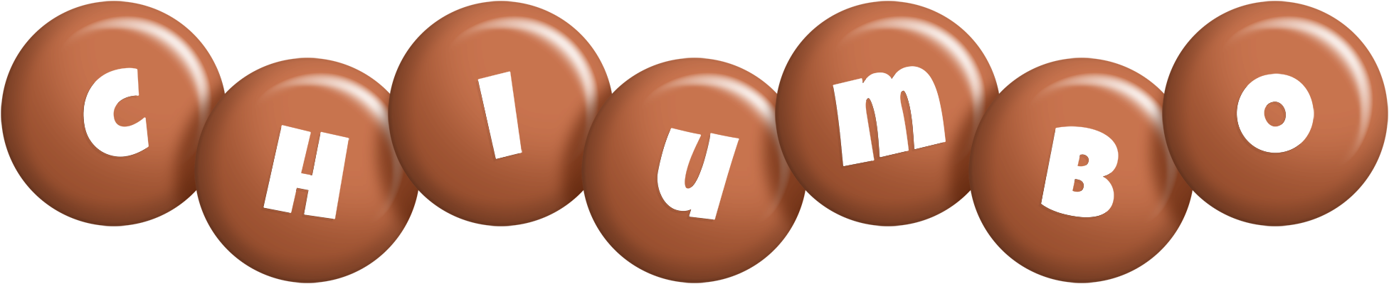 Chiumbo candy-brown logo
