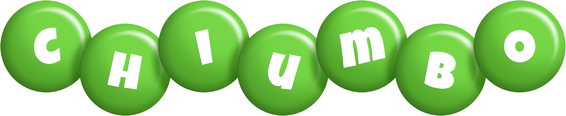 Chiumbo candy-green logo