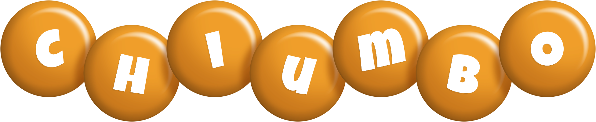 Chiumbo candy-orange logo