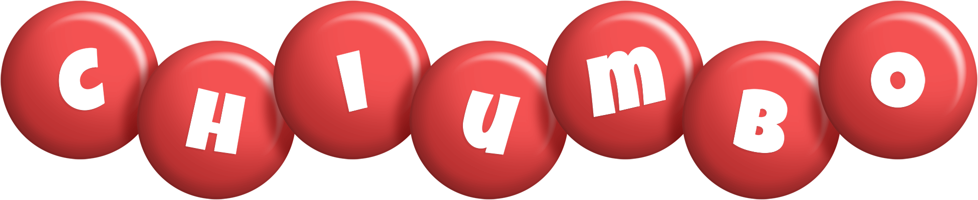 Chiumbo candy-red logo
