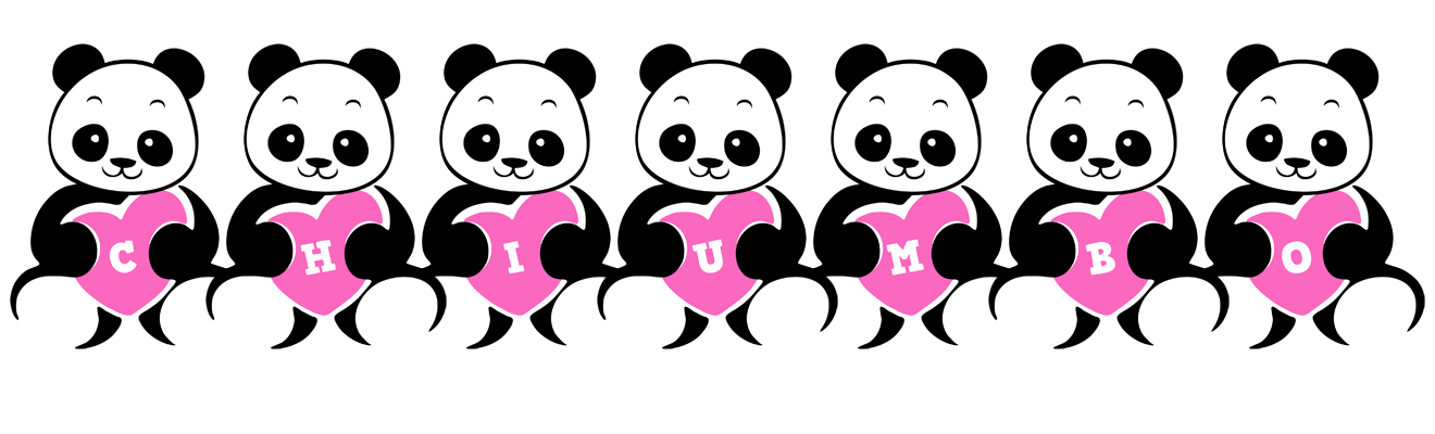 Chiumbo love-panda logo