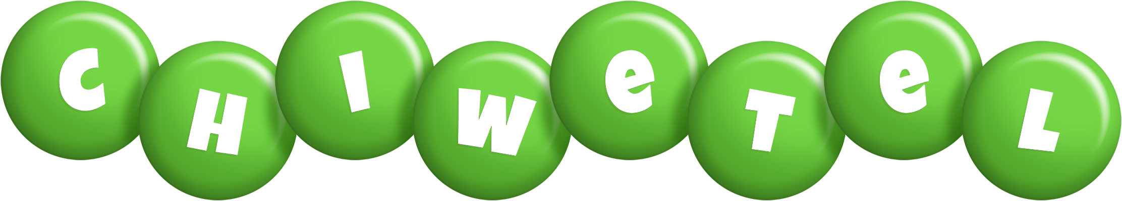 Chiwetel candy-green logo