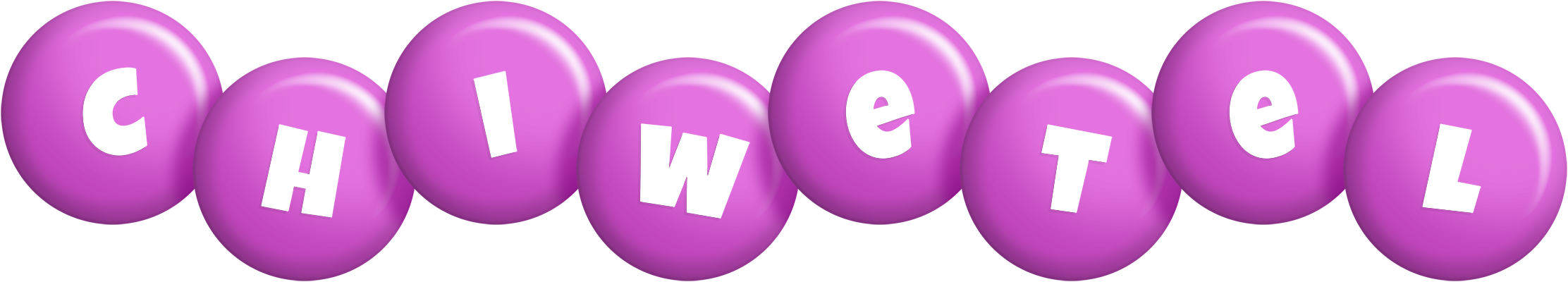 Chiwetel candy-purple logo
