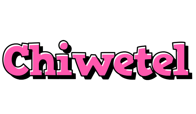 Chiwetel girlish logo