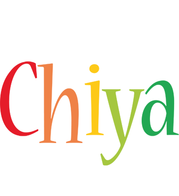 Chiya birthday logo