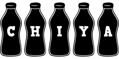 Chiya bottle logo