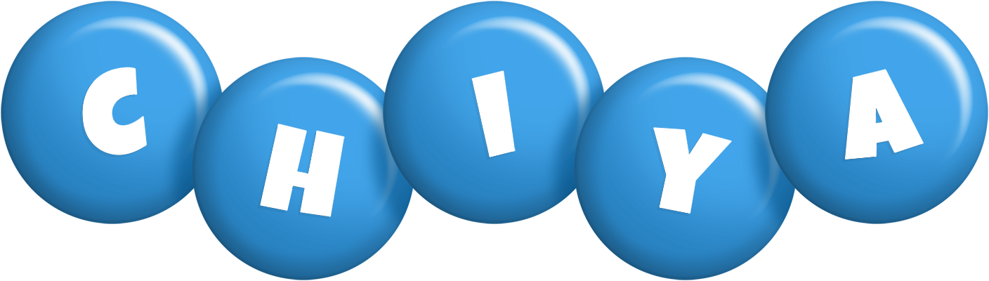 Chiya candy-blue logo