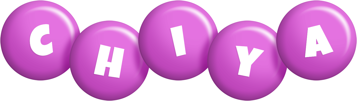 Chiya candy-purple logo