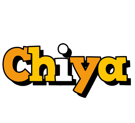 Chiya cartoon logo