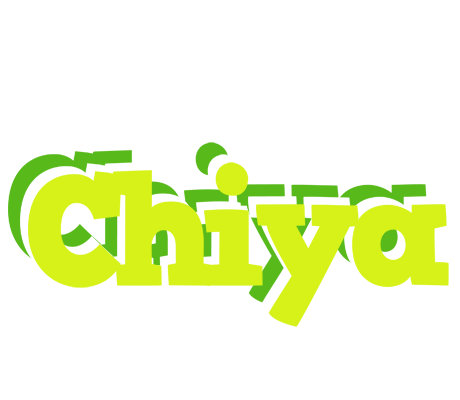 Chiya citrus logo