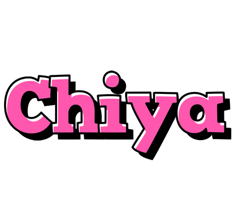 Chiya girlish logo