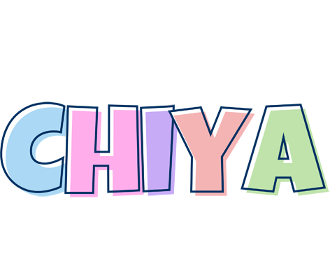 Chiya pastel logo