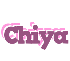 Chiya relaxing logo