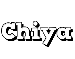 Chiya snowing logo