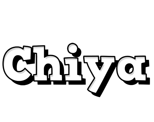 Chiya snowing logo