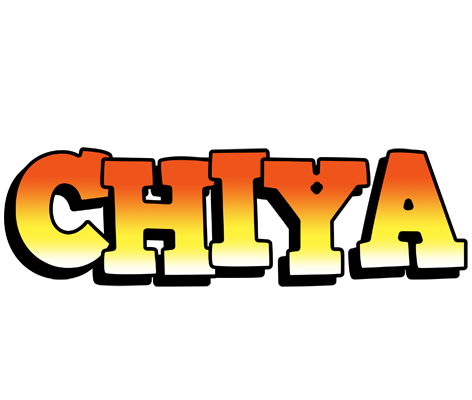 Chiya sunset logo