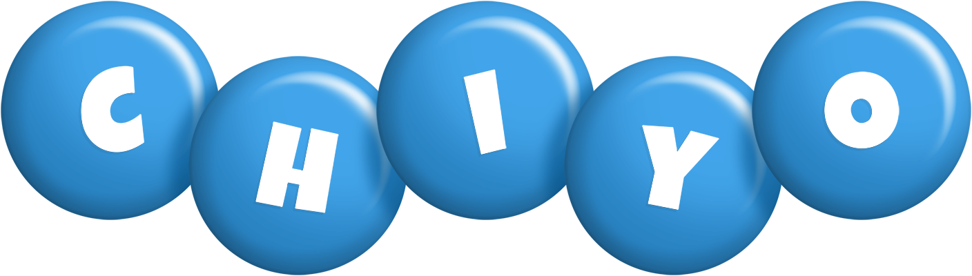Chiyo candy-blue logo